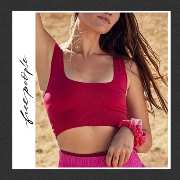 Free People Other - HP 5/7 - FP GOOD KARMA SQUARE NECK BRA